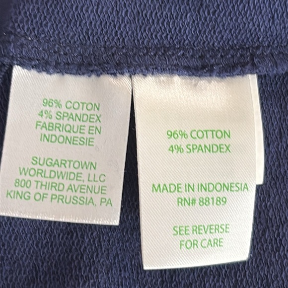 Lilly Pulitzer Callista High Collar Zip Front Shift Dress in True Navy - Size XS - Picture 7 of 8